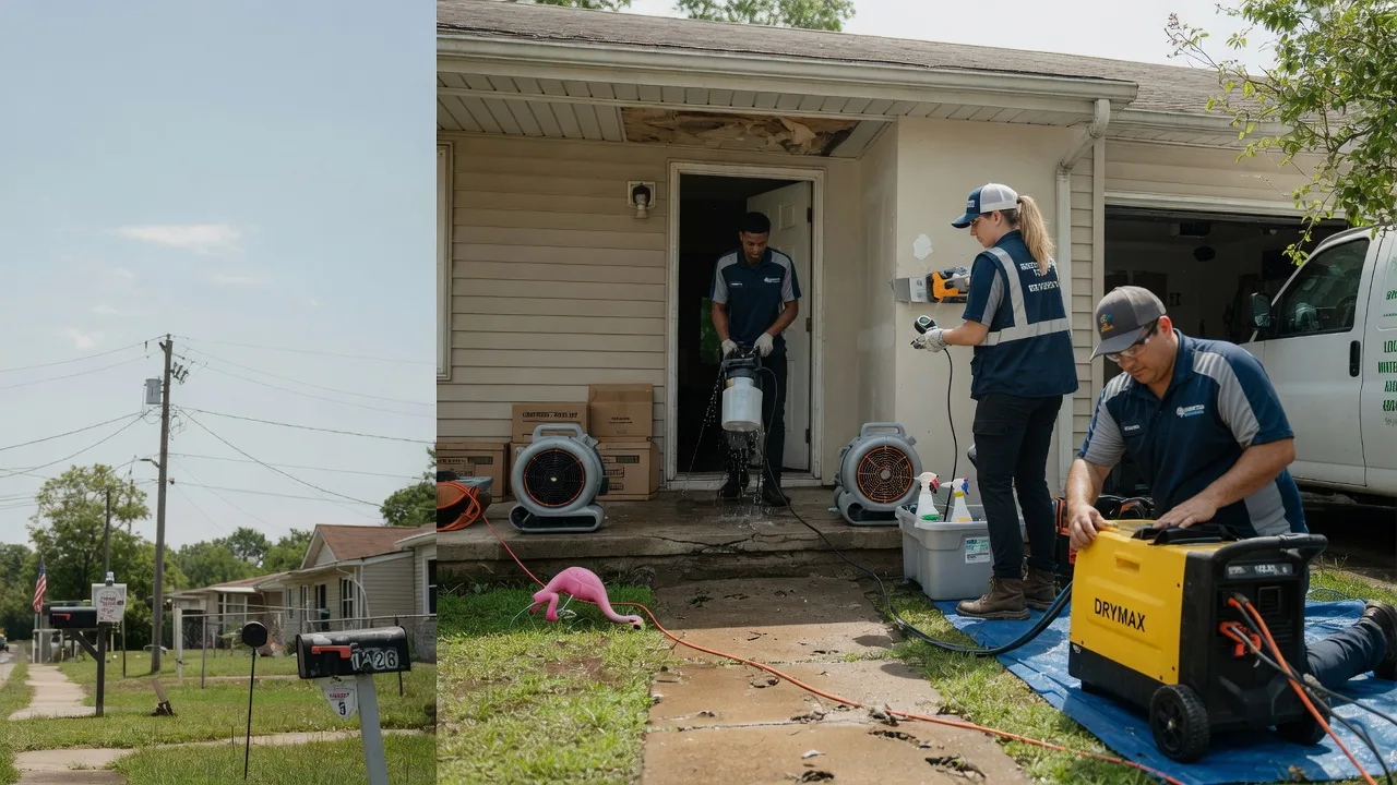 Storm Damage Water Removal in Neville, OH near me